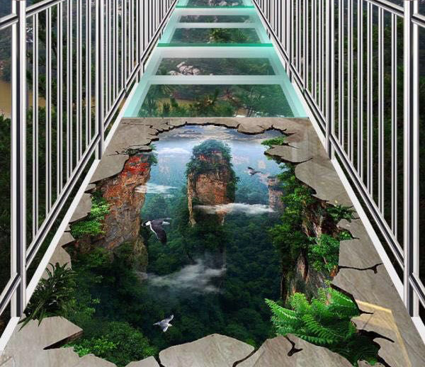 玻璃吊橋